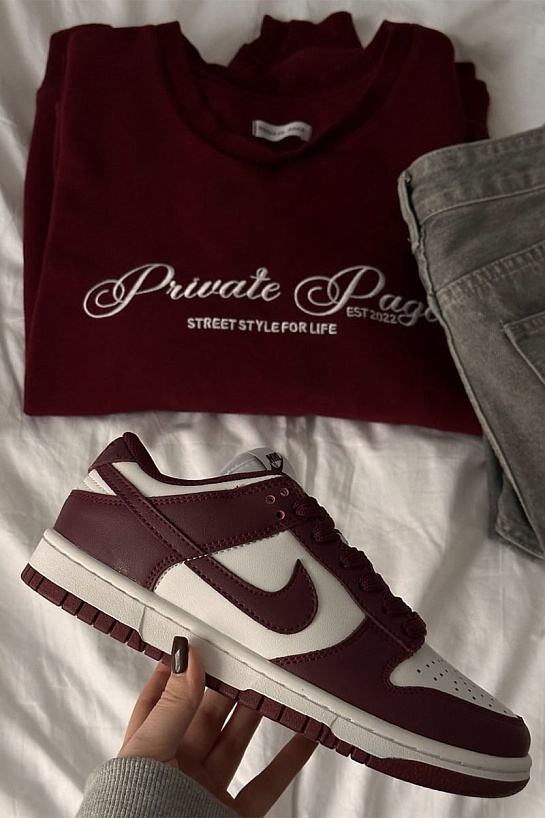 Кроссовки Nike Dunk SB Bordo