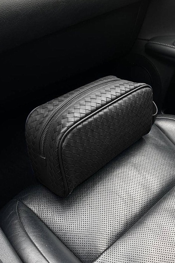 Кожаный несессер Bottega Veneta Intreccio   