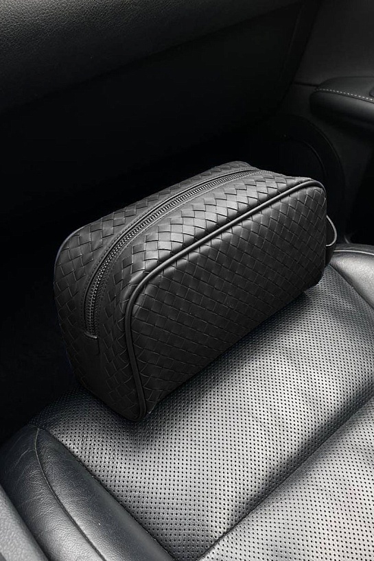 Кожаный несессер Bottega Veneta Intreccio