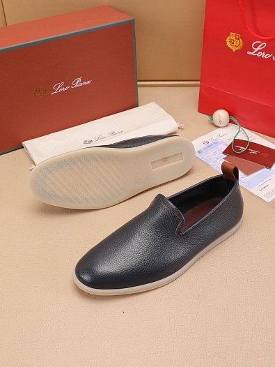 Кожаные лоферы Loro Piana   