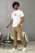 Мужские бежевые джинсы Jacob Cohen straight fit