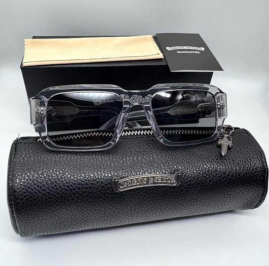 Солнцезащитные очки Chrome Hearts square-frame - Grey