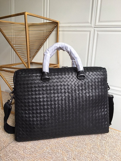 Кожаный портфель Bottega Veneta Premium 40x30x8 см   