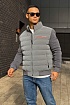 Куртка с вязанными рукавами Prada Linea Rossa - Grey