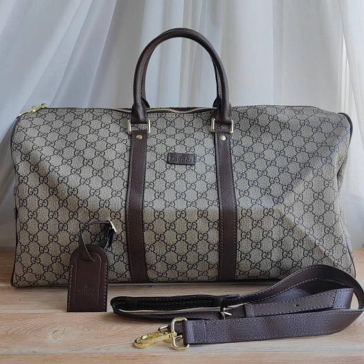 Дорожная сумка Gucci GG Supreme Medium Carry On Duffle 50x25 см (2 расцветки)   