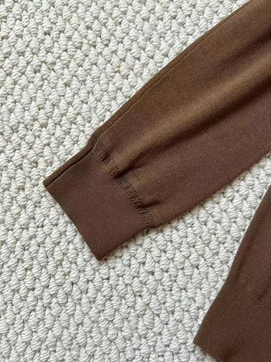 Поло с длинным рукавом Loro Piana Premium - Caramel