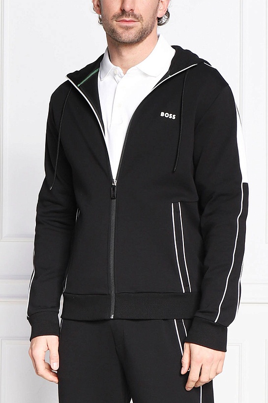 Чёрный спортивный костюм Hugo Boss