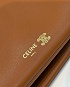 Кожаная сумка Celine Trio Flap premium 22.5x13x3.5 см