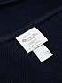 Тёмно-синяя кофта на молнии Loro Piana premium