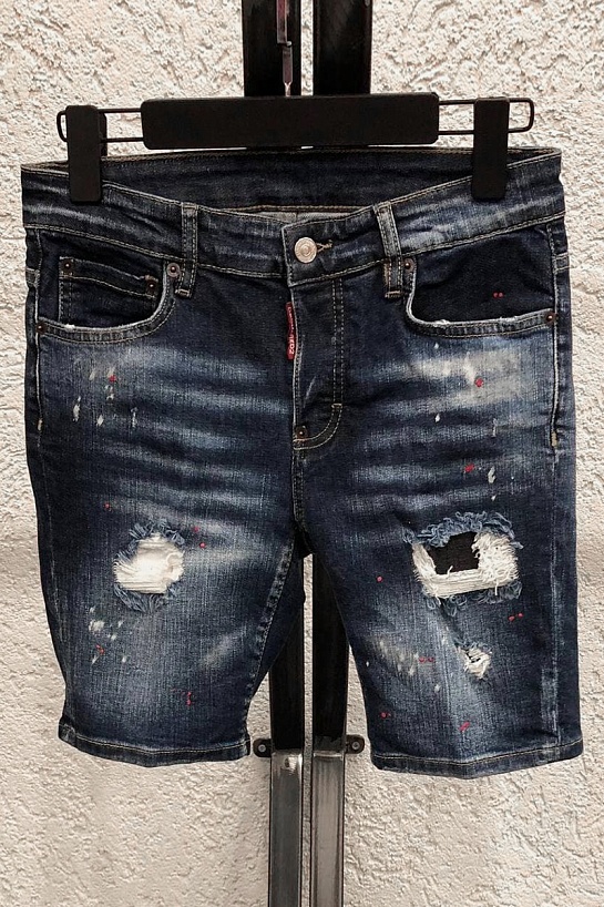 Мужские джинсовые шорты Dsquared2