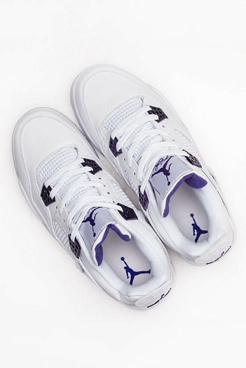 Кроссовки Nike Air Jordan 4 Retro "Metallic Purple"   