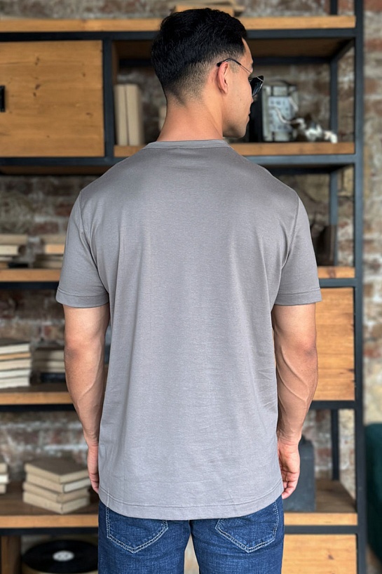 Мужская футболка Dolce & Gabbana Premium - Grey Khaki