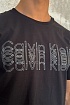 Брендовая мужская футболка Calvin Klein чёрного цвета