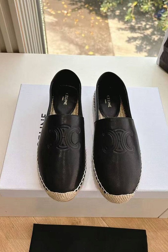 Женские эспадрильи Celine Premium - Black