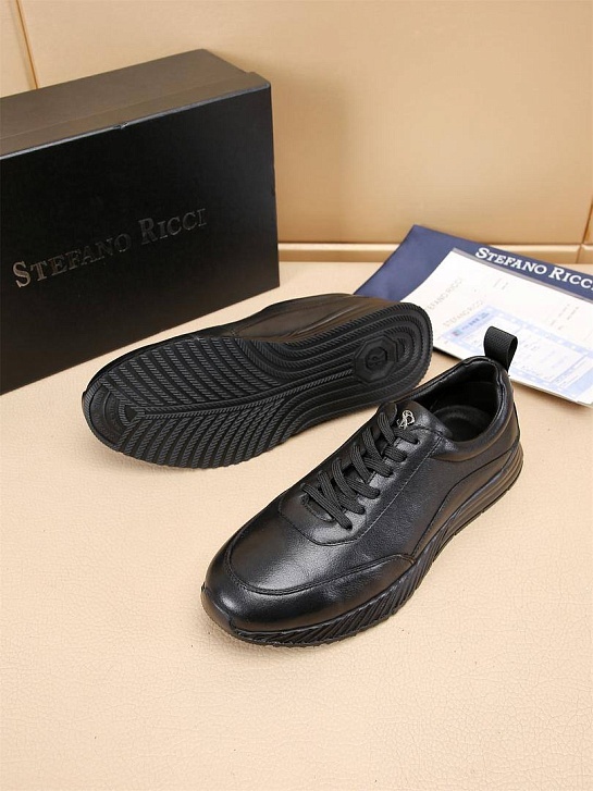 Мужские кожаные кроссовки Stefano Ricci