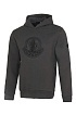 Мужское серое худи Moncler logo-print