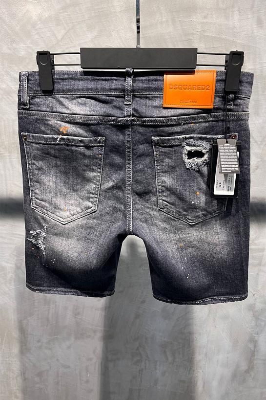 Мужские джинсовые шорты Dsquared2 Denim - Grey
