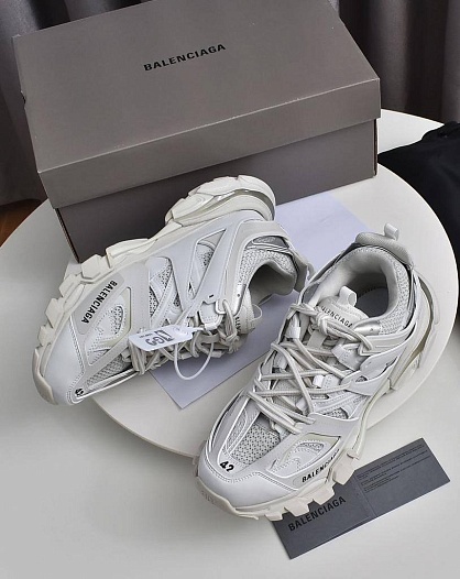 Мужские кроссовки Balenciaga Track Premium - White   