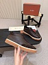 Кожаные кроссовки с мехом Loro Piana high-top