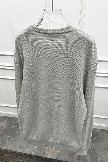 Мужской джемпер Polo Ralph Lauren pony-embroidered - Grey   