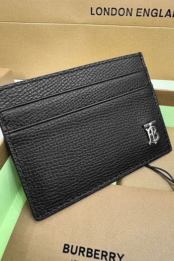 Кожаный кардхолдер Burberry Premium 10x7 см   