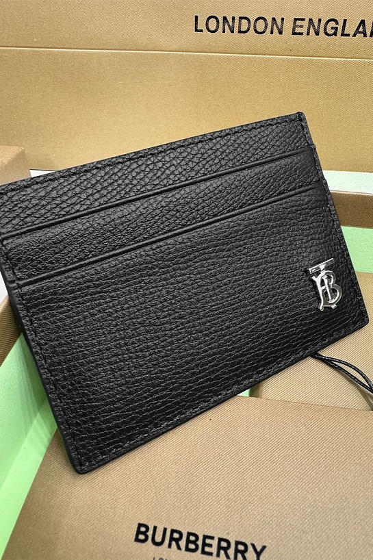 Кожаный кардхолдер Burberry Premium 10x7 см