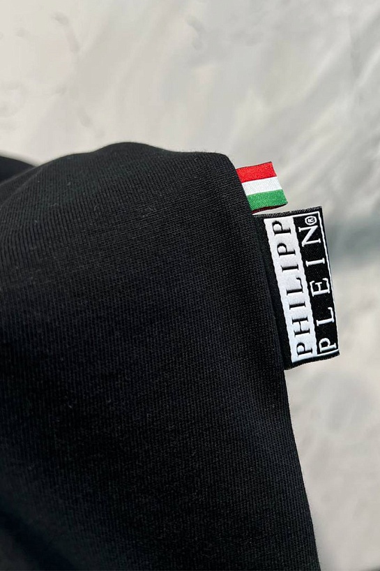 Мужская белая футболка Philipp Plein Hawaii