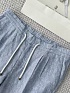 Льняные брюки Brunello Cucinelli Premium - Blue