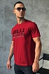 Мужская футболка Zilli красного цвета