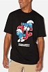 Чёрная футболка Dsquared2 smurfs graphic-print