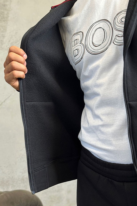 Утеплённая кофта на флисе Hugo Boss