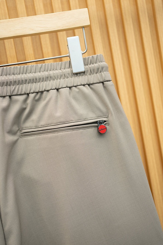 Мужские бежевые брюки Kiton Premium