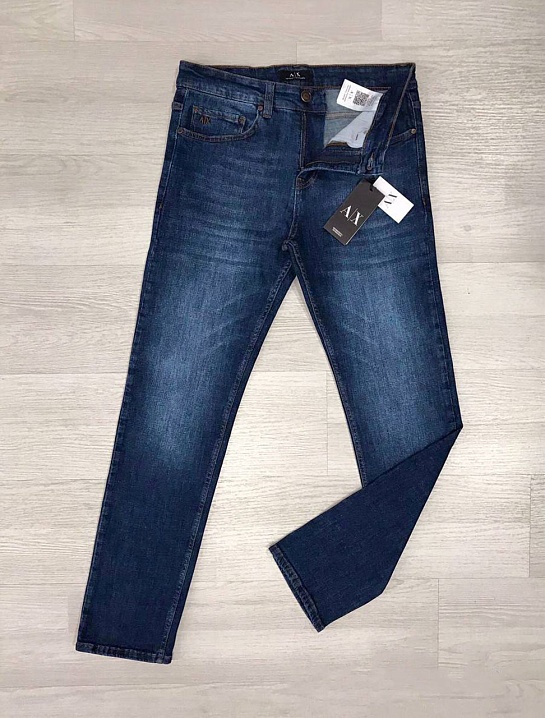 Джинсы синего цвета Armani Exchange