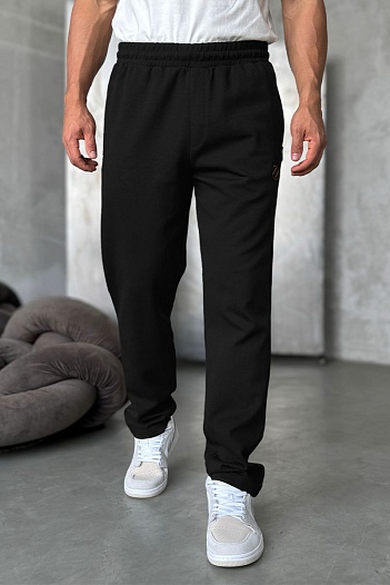 Спортивные штаны Zegna чёрного цвета   