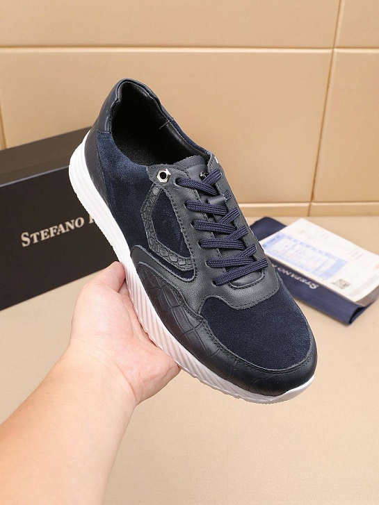 Мужские комбинированные кроссовки Stefano Ricci