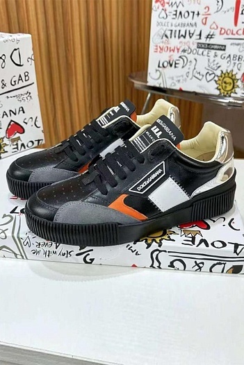 Комбинированные кроссовки Dolce & Gabbana Miami - Black   