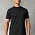 Мужская футболка Yves Saint Laurent logo-embroidered - Black