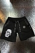 Мужские чёрные шорты Philipp Plein Skull