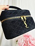 Замшевая сумка Yves Saint Laurent Gaby Vanity 17x12 см