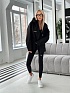 Женская куртка Chanel чёрного цвета