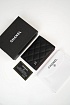 Кожаная обложка на паспорт Chanel quilted 14.5x10 см