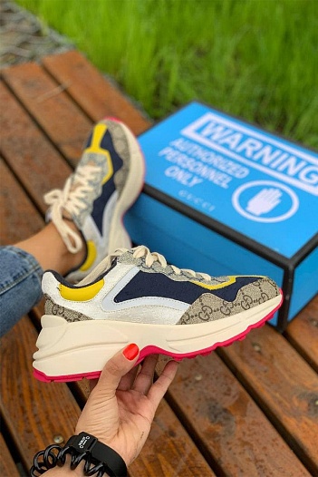 Женские кроссовки GG Rhyton - Mix   