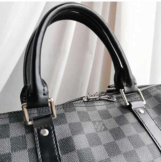 Дорожная сумка Louis Vuitton Keepall Damier Graphite 50x28 см   
