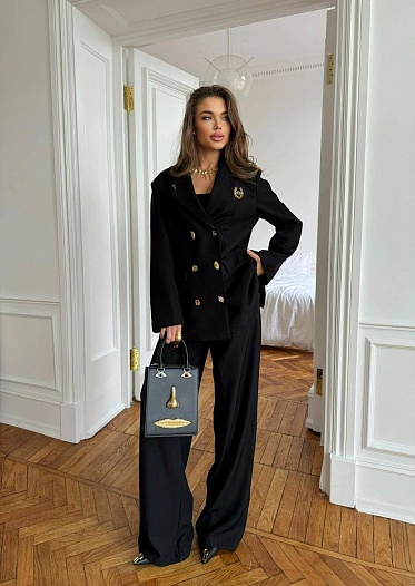 Женский костюм Schiaparelli premium - Black   