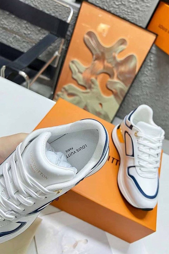 Женские кожаные кроссовки Louis Vuitton Neo Run Away