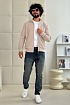 Мужская бежевая кофта на молнии Loro Piana