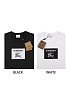 Чёрная футболка Burberry Roundwood Label