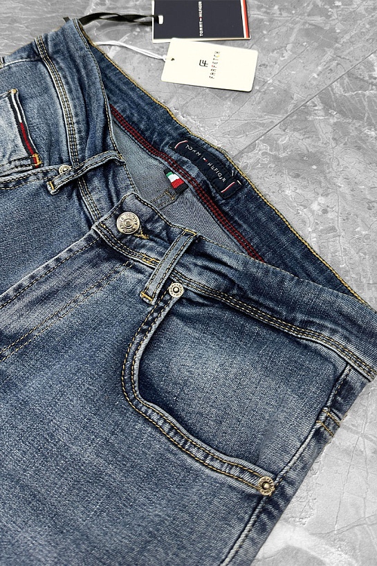 Мужские светло-синие джинсы Tommy Hilfiger low-rise