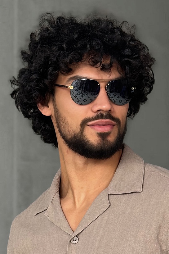 Брендовые солнцезащитные очки-авиаторы Louis Vuitton