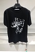 Чёрная футболка Off-White c/o Virgil Abloh graffiti-print